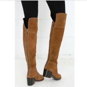 Steve Madden Orabela Over the Knee Suede Boots